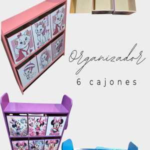 Organizador 6 Cajones CasaFlores